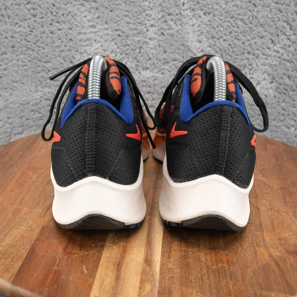 Nike Air Zoom Pegasus 39 Womens Size 9 Orange Black Blue Running Shoes Sneakers